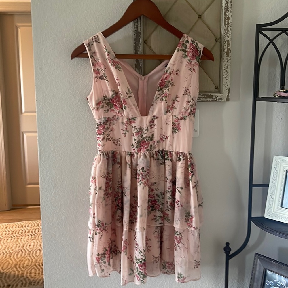 Free with bundle CBR Boutique Pink Floral Dress Small